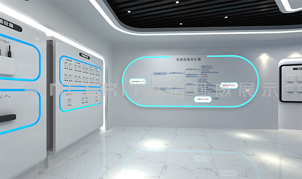 信銳科技展廳設(shè)計(jì)效果圖